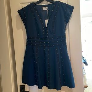 Zac Posen for Target 20 year celebration. NWT. Sz 12. grommets. A-line skirt.